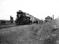 The National Limited at Hornepayne. Photo taken by my Grandfather who worked on several large infrastructure projects in the Churchill area. 