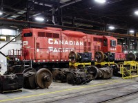 GP9u 1559 getting a final look over before being shipped to new owners.