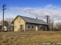 What once was, will be no more...this was the story in 2012 as the last of the former Canada Southern mainline was torn up. However, it's legacy still survives by those stations that still remain. Here, where the former road was once laid...the Comber station basks in retirement from the glow of an evening sun. At this time of the day, this used to be a hard shot to get good lighting on. But from the demolition of the former silos that once stood proudly track side...it is now wide open and offers a picturesque view.