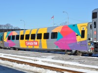 A new style of commemorative wrap on an LRC coach.