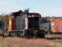 I've been enjoying everyone's SW1200RS pictures.I spotted #1359 at the end of her working days sitting on the siding at Hamilton's Stuart St.yard. back on 02/11/2010 