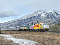 The "Canada 150" livery makes its maiden voyage to the West Coast of Canada passing Mile 229 of CN's Edson Sub. 