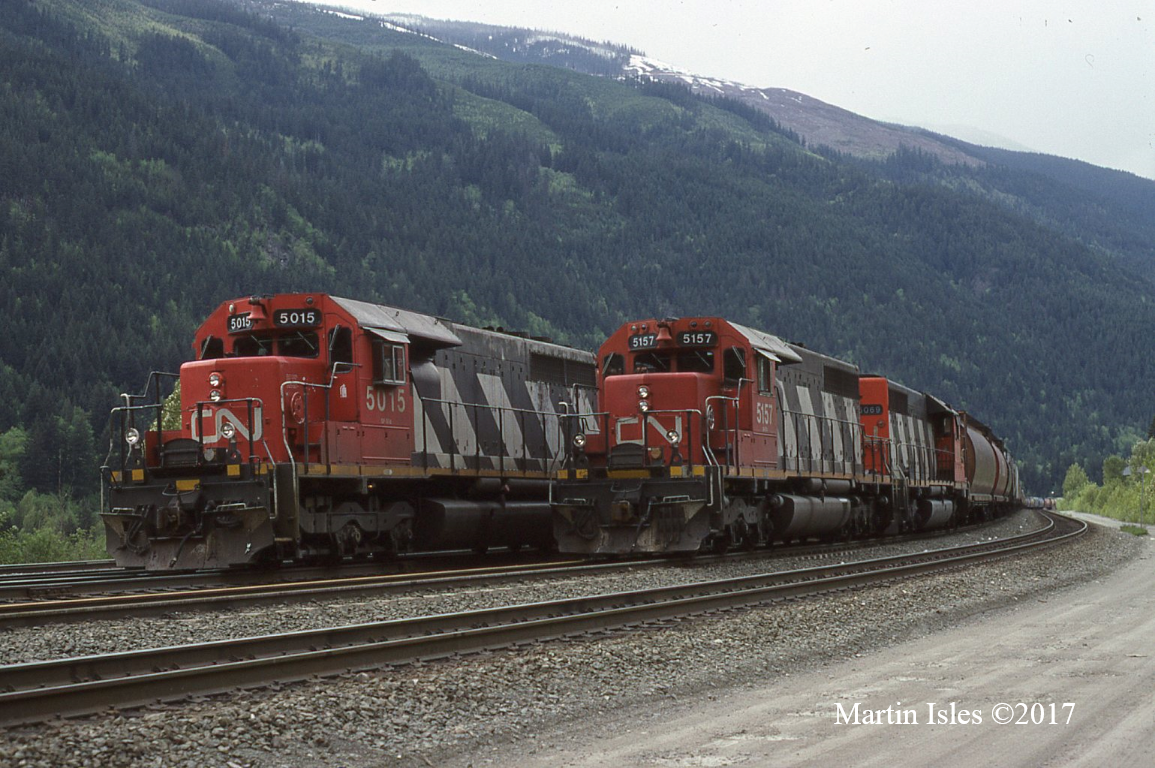 Railpictures.ca Martin Isles Photo at this time, Boston Bar was a