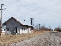 Miraculously, the ex NYC Depot at Comber, Ontario still stands even after all the rails have been lifted.  ( I would like to submit this along with my previous shot of CSX #321 in Time Machine)