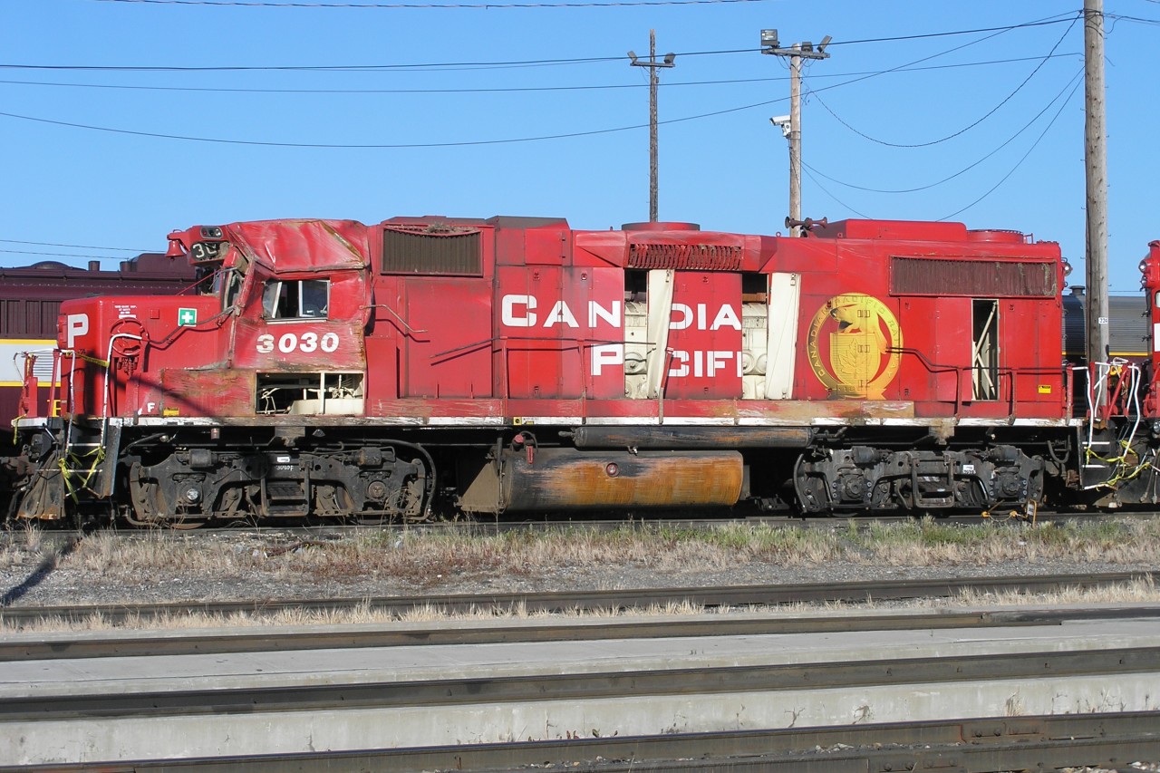 This unit was involved in a derailment a couple of weeks earlier at Bow Island in Southern Alberta.