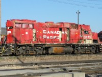 This unit was involved in a derailment at Bow Island, in Southern Alberta.