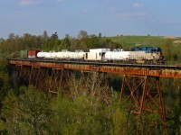 DH 7304 leads the annual spray train through Cherrywood. 