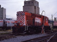 CP RS10 8570 at The Glen (passenger car shop) in suburban Montreal in June 1983 looking none the worse for wear.
