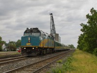 <b> THREE TIMES LUCKY! </b> It was kind of nice as train 71 approached Thamesville, as it was all in it's regular colours - no Canada 150 wrapped equipment. Here 6427 takes the charge rushing it's way to their next station stop of Chatham. Although the weather didn't quite co-operate as it clouded over just before the train arrived, I had photographed 6427 twice before.
<br>
<br>
<a href="http://www.railpictures.ca/?attachment_id=21408#sthash.IiGwTn7Q.dpuf"> October 31,2015 at Port Hope </a>
<br>
<a href="http://www.railpictures.ca/?attachment_id=21431#sthash.ZcR4Zuv3.dpuf"> And in July 2011 at Lynden </a>
