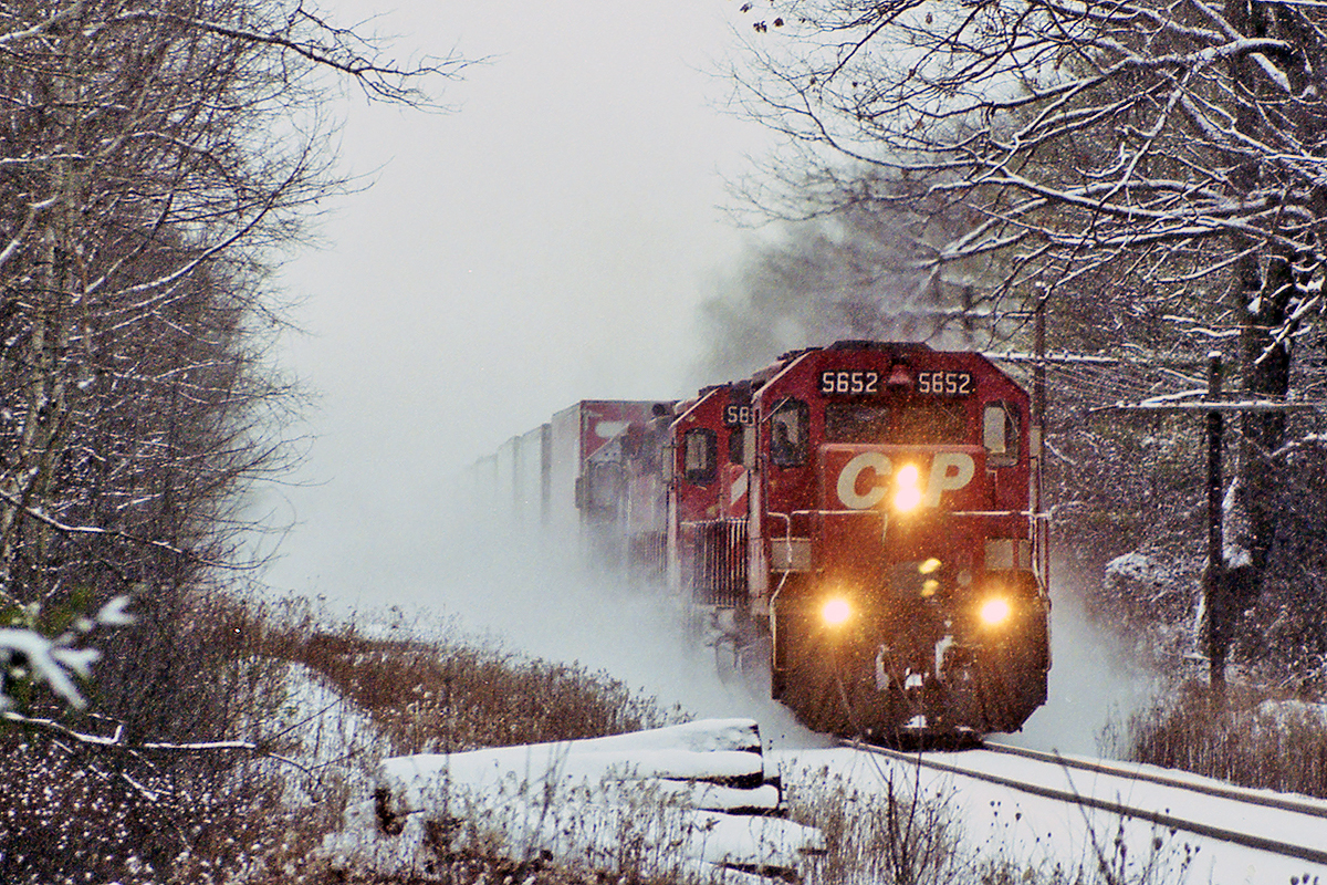 It will be cold again.........like when 124 stormed east through Killean with the eastbound Expressway.