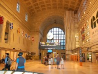 <B>Our Latest VIA Trip!</B> The Great Hall at Toronto Union Station. This photo is from the latest trip my wife & I took in Prestige Class on the 'Canadian' from Toronto to Jasper, AB to visit Jasper & Banff National Parks, the Banff Springs Hotel and various preserved railway equipment in Cranbrook, BC before continuing on the train in Sleeper Plus Class to Vancouver. For more pics & videos from this trip visit my webpage at <B>http://northamericabyrail.info/a-trip-on-via-rails-canadian-2017-toronto-on-jasper-ab-banff-ab-vancouver-bc/</B><div>
Also, the trip overviews on my site now include links to not only rail services like VIA but connecting transportation, rental cars, hotels & attractions to help those thinking of planning a similar trip. Cheers, Pete