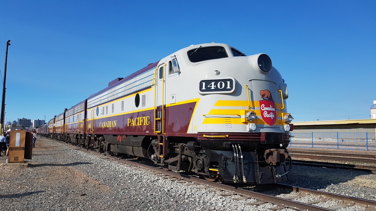 Taken in Old Strathcona at the CP station during the CP 150 train stop in Edmonton.