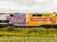 <b> IT'S NOT AS EASY AS IT LOOKS! </a> Inspired by <a href="http://www.railpictures.ca/?attachment_id=29724"> Jospeh Bishop's pan shot of 918 </a>, I attempted my own of VIA 905 leading Train 78 on the outskirts of Jeannette's Creek. 