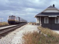 For some reason VIA never understood the concept of LRC locomotives with LRC coaches. 