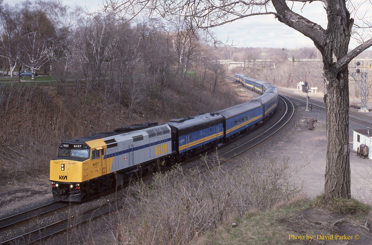Little did I know when I shot this No 75 starting up the Dundas Sub at Bayview, that one day I would dispatch this territory. Greg McDonnell once called this location "Canada's Hotspot" in a Trains article.