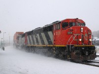 CN SD60F's 5528, and 5561, in charge of a 145 car CN Q14891 13 
