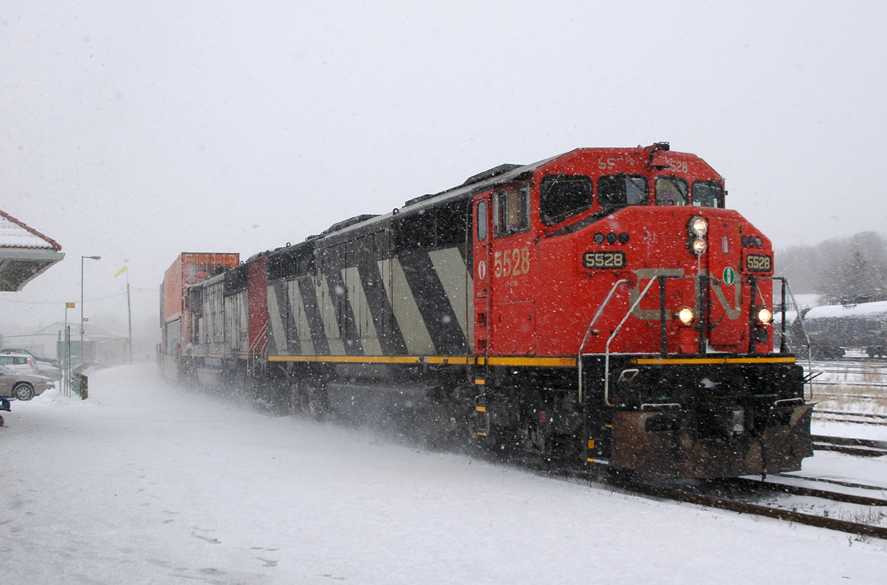 CN SD60F's 5528, and 5561, in charge of a 145 car CN Q14891 13
