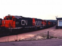 Dofasco Ore Train U86 at Huntsville Ontario.