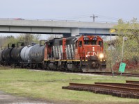 CN L591 heading estbound back to coteau