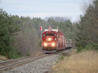 After a late arrival at Midhurst, the Holiday train approaches the crossing of Old Second South at track speed. This was the first year I was not able to see the train in Midhurst due to work. Fortunately my meeting finished in time for me to get here to see it pass.