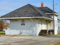 If only I'd seen a train here - I'd be in heaven, but I have to resort to the kind folks who share their memories on this site and elsewhere as I was a bit too young when this all came to an end. I'm not much of a station photographer, but having spent a lot of time documenting the CSX/C&O remnants in Ontario over the years I had to make the trip to Ridgetown to photograph it and this is my effort. And guess what, it's still there and still the Signals department HQ in 2017. Will it last into 2018 is the question.. and for how much longer?For a view in 1976 see Arnold's photo <a href=http://www.railpictures.ca/?attachment_id=29370 target=_blank> here </a><br><br>And some interesting tidbits that may shed light into why all of this still exists despite being 50 miles from live rail:<br><br><ul><li>The Lake Erie and Detroit River Railway company STILL exists<br><br><li>The LE&DR Continued to meet in Walkerville, annually to conduct their AGM as little as 8 years ago<br><li>The LE&DR's office is now in Toronto at the Royal Bank Plaza (Likely just a paper office) however<br><li>The LE&DR has three directors, two in Jacksonville, and one in Montreal, a CSX Traffic manager.<br><li>CSX has only 30 subsidiaries and most are real estate or other non transportation assets, the LE&DR is one of the handful of remaining transportation subsidiaries existing as part of CSX in 2017. The Montreal division is the St. Lawrence and Adirondack Railway company and is operated in a similar manner.<br><li>It's my knowledge, aside from some land in St. Thomas (Tim Hortons) the entire right of way from St. Thomas to Windsor  is still owned by the LE&DR and leased to CSX, except for the Windsor/Walkerville portions which are leased to CN. I don't think much if anything has been sold off for real estate purposes, etc. Heck, St. Thomas is still a brownfield and the turntable pit is still in place... Canadian real estate should be quite valuable to any US company - you can buy 10 houses in Deslher or Fostoria for the price of a single plot of land in Ontario.<br><li>Sarnia to Wallaceburg is also still owned by the LE&DR and leased to CSX as part of a running rights agreement.<br><li>Chatham to Blenheim  - the rail, ties, and signals above the dirt is owned by CN, but the land is STILL owned by LE&DR and leased to CN - when CN leaves town, LE&DR still owns the right of way - this was the deal struck in 2006.<br><li>Chatham to Wallaceburg, should have been fully transferred to the region of Chatham-Kent and LE&DR SHOULD have no ownership interest in it of any kind - the only reason I say should is I haven't seen the contract.. and you just don't know what was agreed to.</ul><br><br>So are you surprised why so little has changed? I still wonder if there are non CSX Shareholders still owning stock in the LE&DR and if this is why it has yet to be amalgamated entirely into CSX - a descendent of the LE&DR in the Walkerville area getting dividends after 100 years - the Sarnia traffic would be worth a pretty penny. We'll see what Hunter Harrison has in store but you know he can't leave things be..<br><br>Sources for the above: Canada Gazette, Corporation annual filings (Gov't of Canada), CSX Annual filings, Canadian Transportation Agency filings (certificate of fitness 2015), press releases and financial reports circia 2006, and personal observations (maps.google.com and/or google earth, etc). I did most of this research a decade ago for an article I wrote.