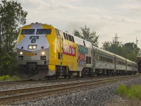 There is something about those historic stainless steel cars that give any modern engine some class! Here we have a stalwart engine in 905 leading Train 78 on a warm August night.