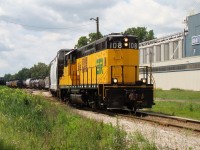 Essex Terminal 108 switching Ojibway Yard.