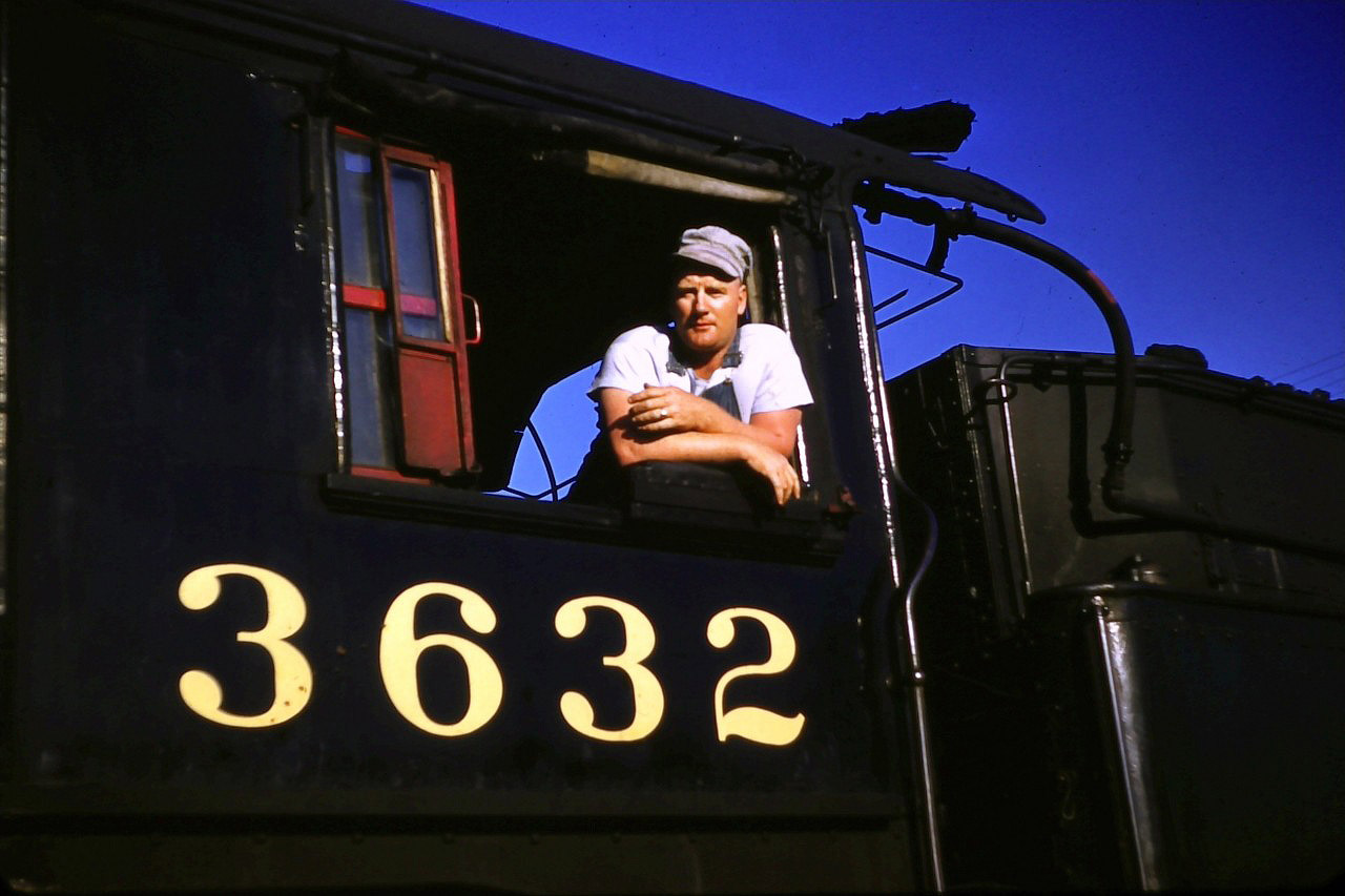 June 17, 1956. Gerald (Gerry) B. Irvine. Gerry was an engineer for CPR, and he was my father in law. I have few details about this image, other than I found it while going through a box of pics.