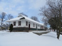 Currently empty, The former Mimico station rests in Coronation Park just off Royal York Road in Etobicoke. It is one of the few surviving Toronto area stations.