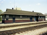 This station at Mimico was the third located here since the railway was first built back in the 1850s. Grand Trunk built this one, over 1916-1917, and it remained in passenger service until the late 1960s. Since this was a rather extensive railroad operation here, the old station remained in service as a sleeping quarters for employees, finally being abandoned by CN in 1989. In 2000 the threat to have the station demolished emerged. A group was formed to stall this destruction, and in 2004 the Mimico Station Community Organization effectively halted any idea of tearing the old place down. The station was moved away from the tracks, restored to be re-purposed. Perhaps a museum? Anyone know? 