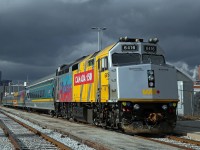 Canada 150 wrapped VIA 6416 will lead today's Toronto-bound train 76.