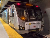 Over 8 years after ground was first broken for the project, we see TTC 6101 at the end of the inaugural run on the long awaited Toronto-York Spadina Subway Extension. With support for free TTC rides across the system for opening day, thousands turned out to check out the region's newest transit infrastructure, the first Toronto subway extension to open in over 15 years. In another first, this extension marks the first time the subway has departed the City of Toronto. 