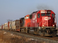 CP 6252 lead's CP 244 in Puce, Ontario.