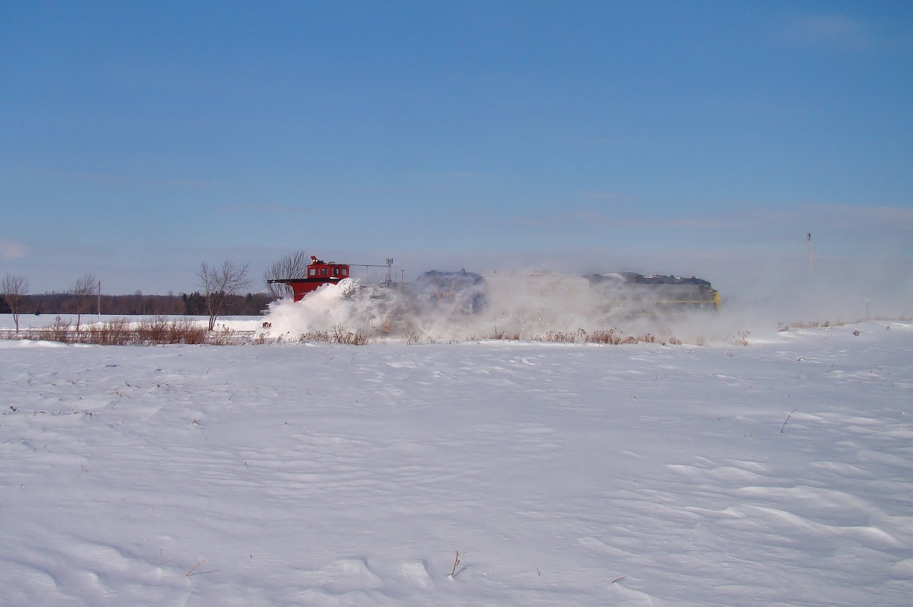 Plowing on the St. Thomas Sub.