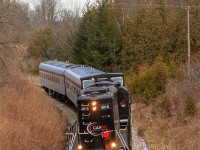 The Credit Valley Explorer is on its very last and final run operated by Cando along the ex CP Owen sound sub. Cando will be pulling out as of June 30th, with talks of 5 companies bidding on the switching operations and we will see if the Credit Valley Explorer excursions continue under the new operator.