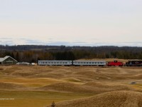 The last CVR heads south Towards Brampton as it passes the Alton Gofl Course