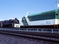 For the start of GO service to Richmond Hill forty years ago, CN and GO ran special trains--personally, I like the CN one better!