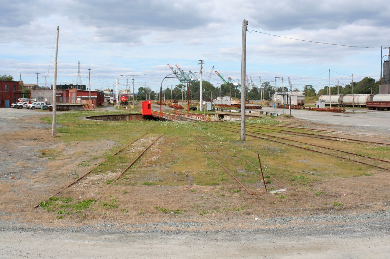 I can just imagine how many long retired MLW’s have gone around this still active turntable at CN’s Fairview Shop in Halifax.