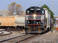 The twice weekly freight off the OBRY is switching Streetsville Yard before heading back to the interchange for a northbound lift, then off to Orangeville. <br><br> So, from a news point of view, It's official: CANDO is pulling out of the OBRY - the last Credit Valley Explorer trains (under CANDO) are scheduled for February 10,11 and 17th with the final run on February 24th. All trips are sold out. Freight will end on June 30 if no operator is found, if one is found, expect a transition to occur, CANDO has offered an extension if a new operator is found and more time is required to transition services. It's also expected the Credit Valley Explorer would be re-started by a new operator. Cross your fingers, and get your shots, because nothing is guaranteed in this environment.
