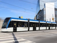 ION 504A is seen testing along King Street. 
