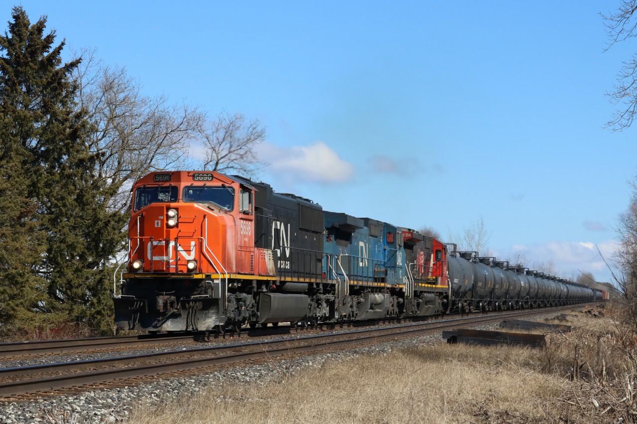 A435 hustles through Lynden.