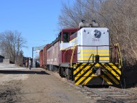 SSR 703 is south of Mill street for the first time I've seen. There was some interesting switching action going on, had to pull out some old wooden box cars for some maintenance. Both SSR 703 and 22 were running so you could say it was pretty action filled day. Just another day on the railroad.  