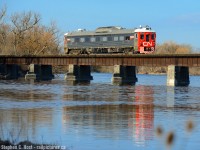 Testing the branches for the first time, CN 1501 is southbound on the former CNR Fergus subdivision. Railiners (RDC's) would have plied this line until sometime in the 1960's (By 1969 Railiners operated North of Guelph only on the Fergus, once a day in each direction per April 27 1969 CN TT). Curious if anyone knows if RDC's operated in excursion service on the Fergus sub or if they were all conventional trains? This could have been the first RDC since the last scheduled Railiner passenger train between Lynden and Guelph. Your comments or observations are appreciated in the comment section. Thank you.
