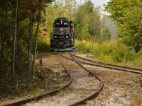 Barrie Collingwood Railway's 1001 has lined the points tight off the rarely used Big Bay Point spur onto the even less used Molson spur for the last time. Shortly 1001 will cross Big Bay Point road behind me protected by hand, grab 2 flatcars loaded with rail removed from the old Molson Brewery plant, reverse back here then shove all the way back out to the "mainline" to take their 2 cars down to the runaround down in Innisville, service Comet Chemical and Tag Environmental before returning back to Utopia that evening. 


After this move the last of the rails on the former Molson property were ripped up and trucked out, and the Molson spur currently sits locked out/ripped up as far as Big Bay Point rd, 2 cranes have recently started construction for something big on the old Molson lot, but with Big Bay Point rd slated to have the rails removed this summer for a new paving project, it doesn't look like whoever has purchased this giant industrial lot in Barrie is interested in any kind of rail service. Sigh...