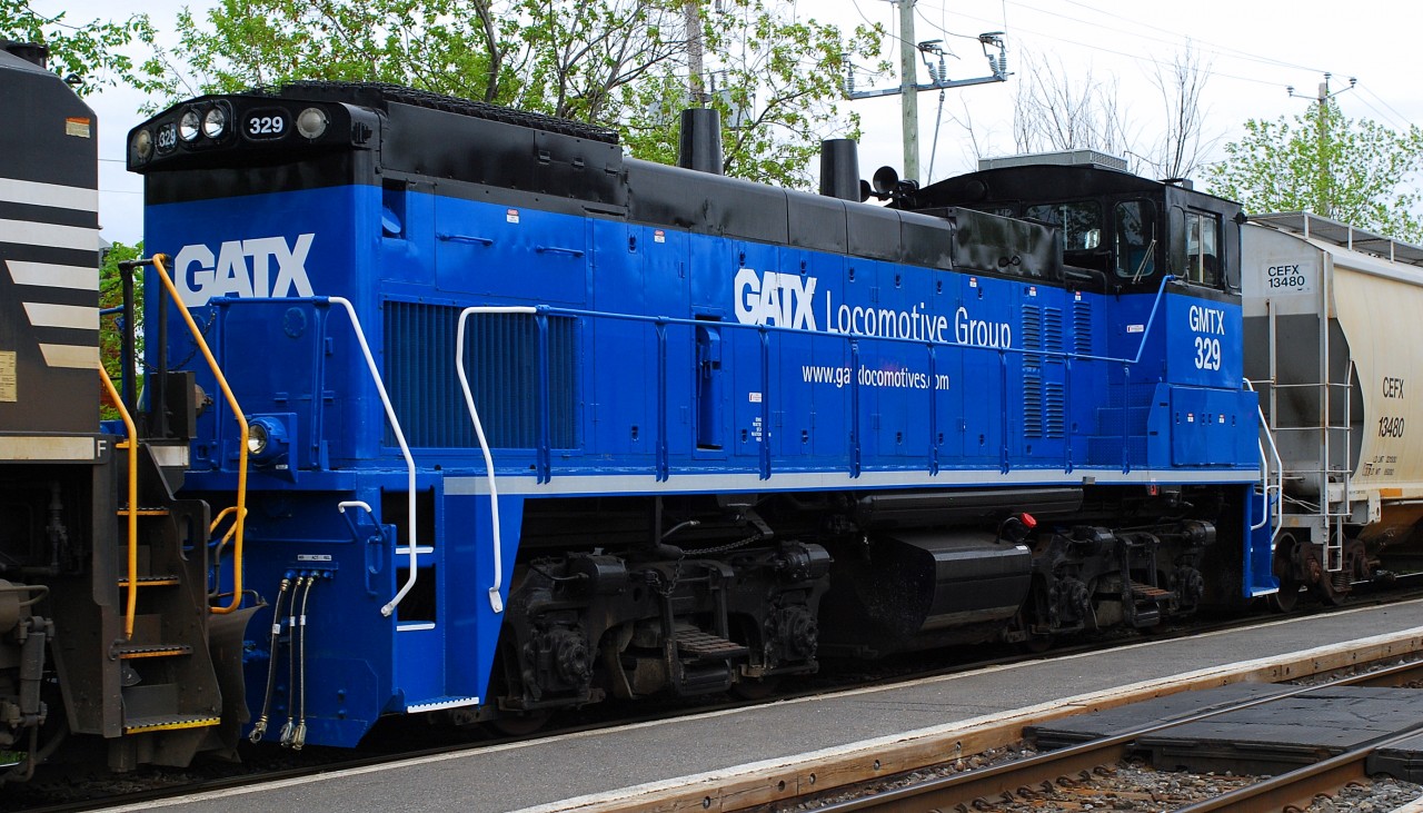 GMTX-329 a MP-15ac was hook on CN-Route 527 going to Taschereau yard