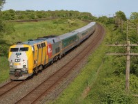 Honestly it’s been a few years since I have traveled towards Port Hope. I am just not a fan of fighting traffic through Toronto. I used to head this way a lot years ago. Yesterday I decided it was time to make the trek and CN handed us few trains while CP handed us nothing while I was there. A far cry from years in the past but maybe just bad luck. I did however get my fill of VIA P42’s in “40 year paint”, and while some of my favourite locations this way have disappeared or gotten grown in, the shot at Newcastle is still my favourite no matter what the train is. Here we see VIA train 645 storming westbound around the curve at Newcastle. It was also nice catching up with a few Railfans yesterday here as well :)