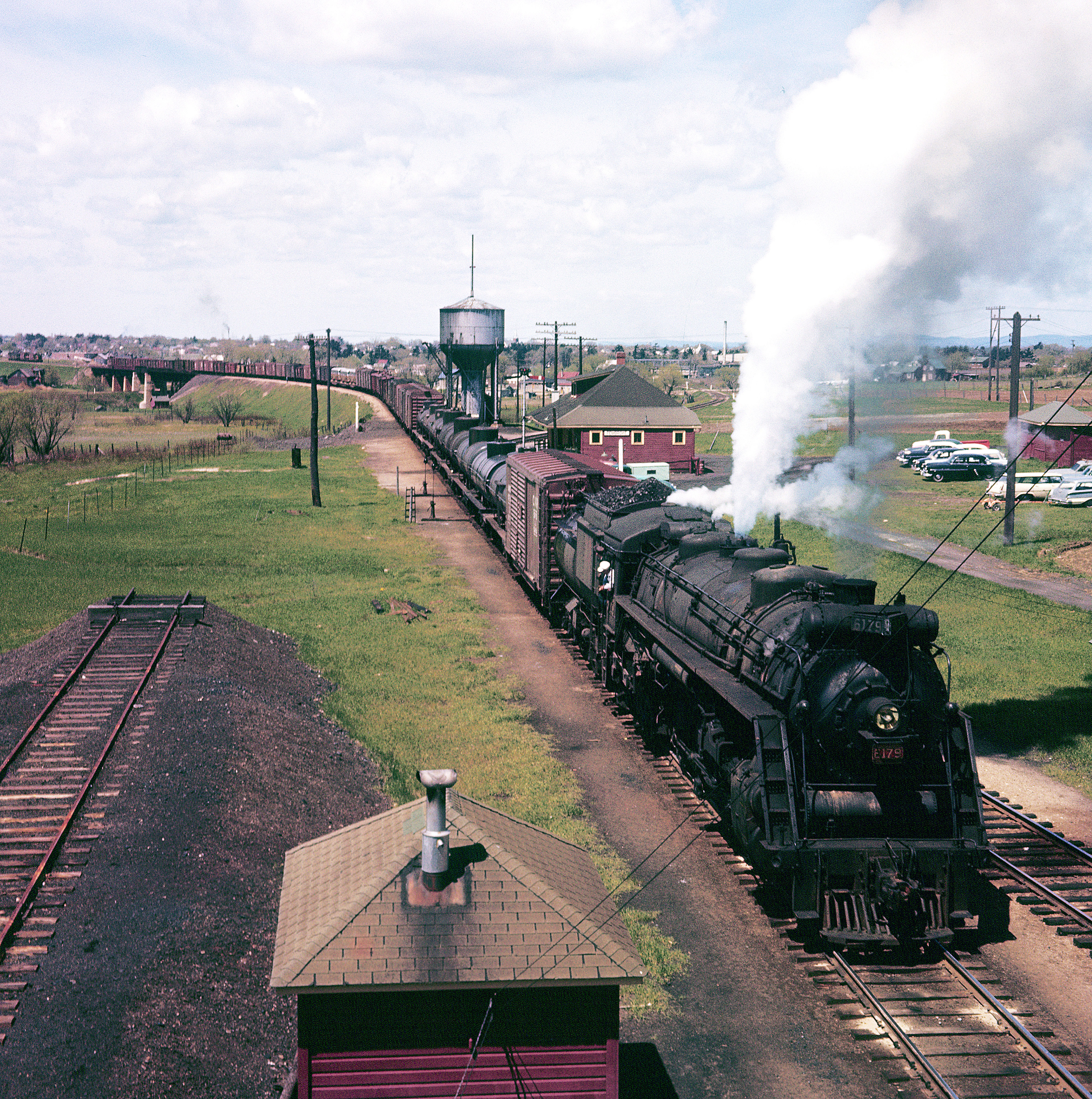Railpictures.ca Del Rosamond Photo In the Spring of 1958, Canadian