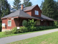 Still standing in situ alongside the former CPR line, now the Prescott-Russel recreational trail is the Bourget, Ontario railway station.

According an information placard nearby, the City of Rockland-Clarence owns the building and VIA rail the land.

