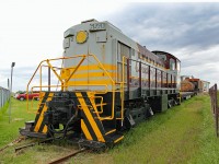 MLW S-3, CP 6568, built 1957, on display at the Saskatchewan Railway Museum