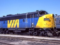 VIA 6524 is in Toronto on March 23, 1982.
